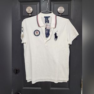NWT Ralph Lauren London Olympics women's polo shirt